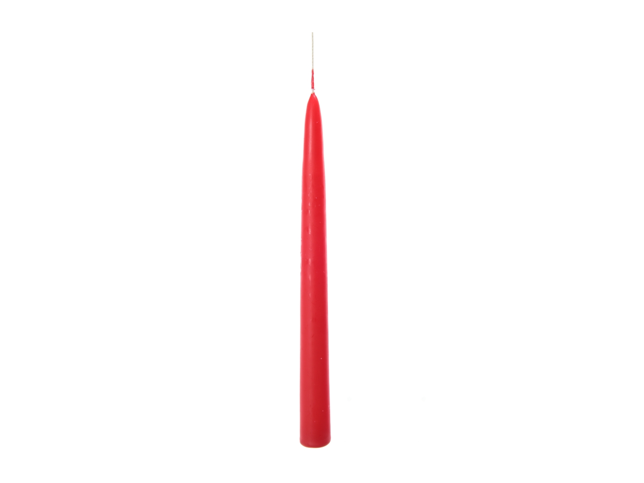 CANDELA STELO LUCIDA ROSSA 29CM 94038