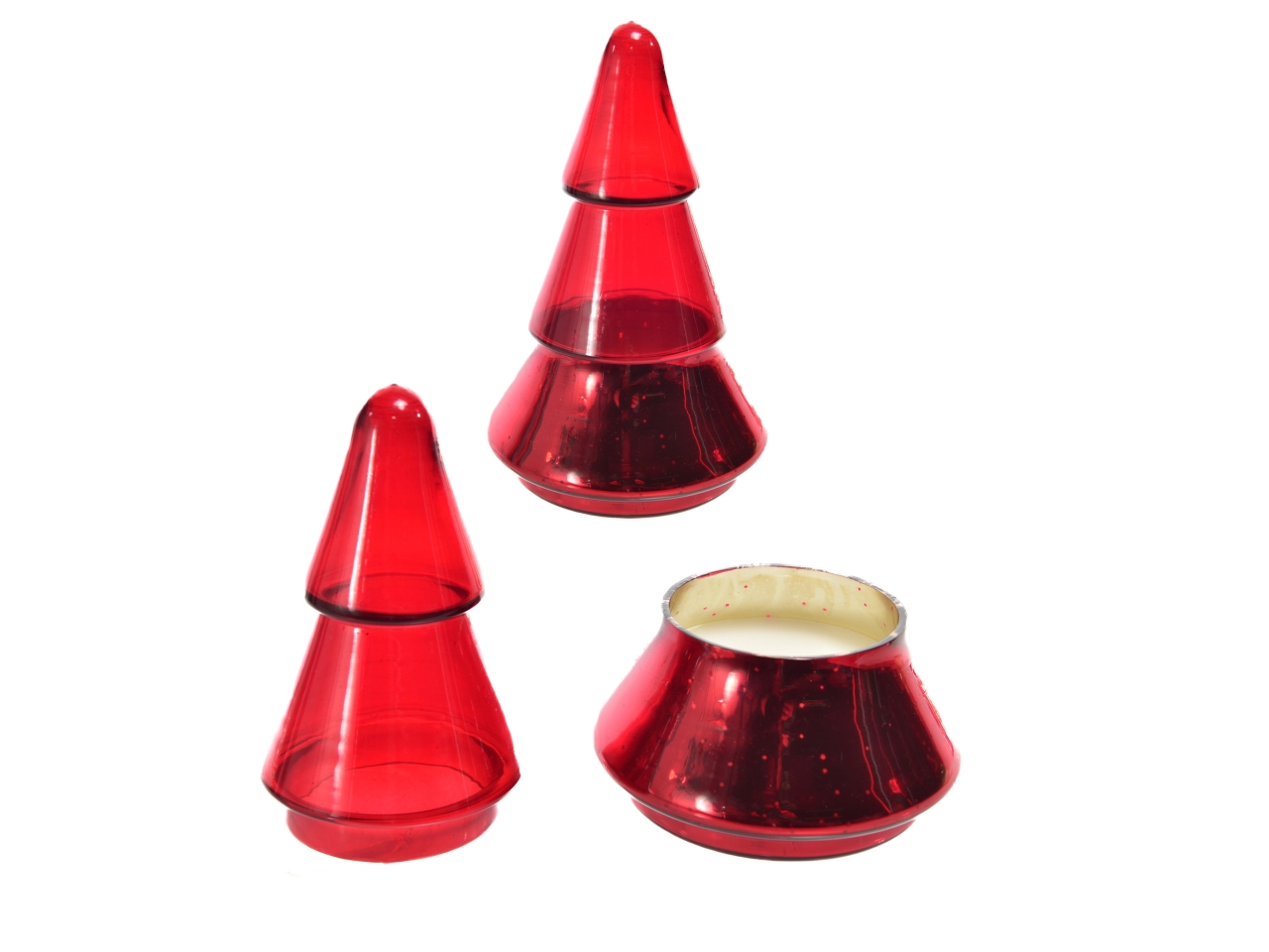 CANDELA ALBERO VETRO 10,5X17CM 54596