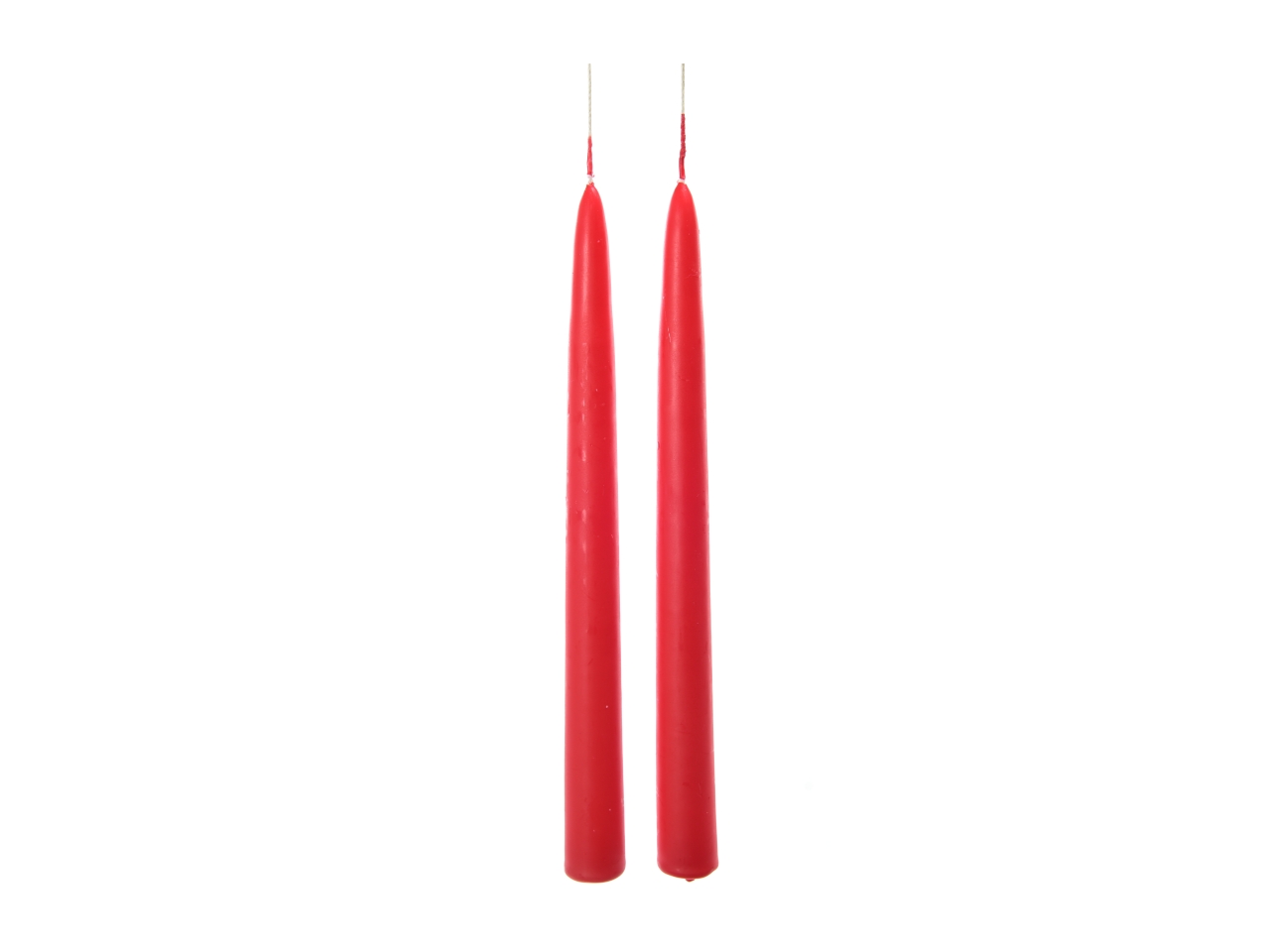 CANDELA STELO ROSSE 29CM 2PZ 94014