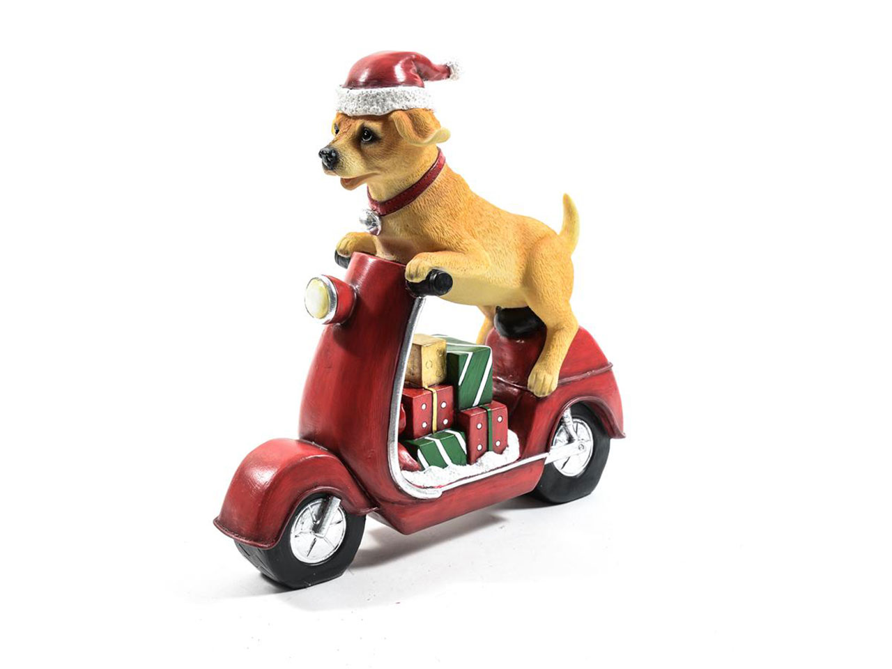 CANE SU MOTORETTA 29X29X10CM 50577