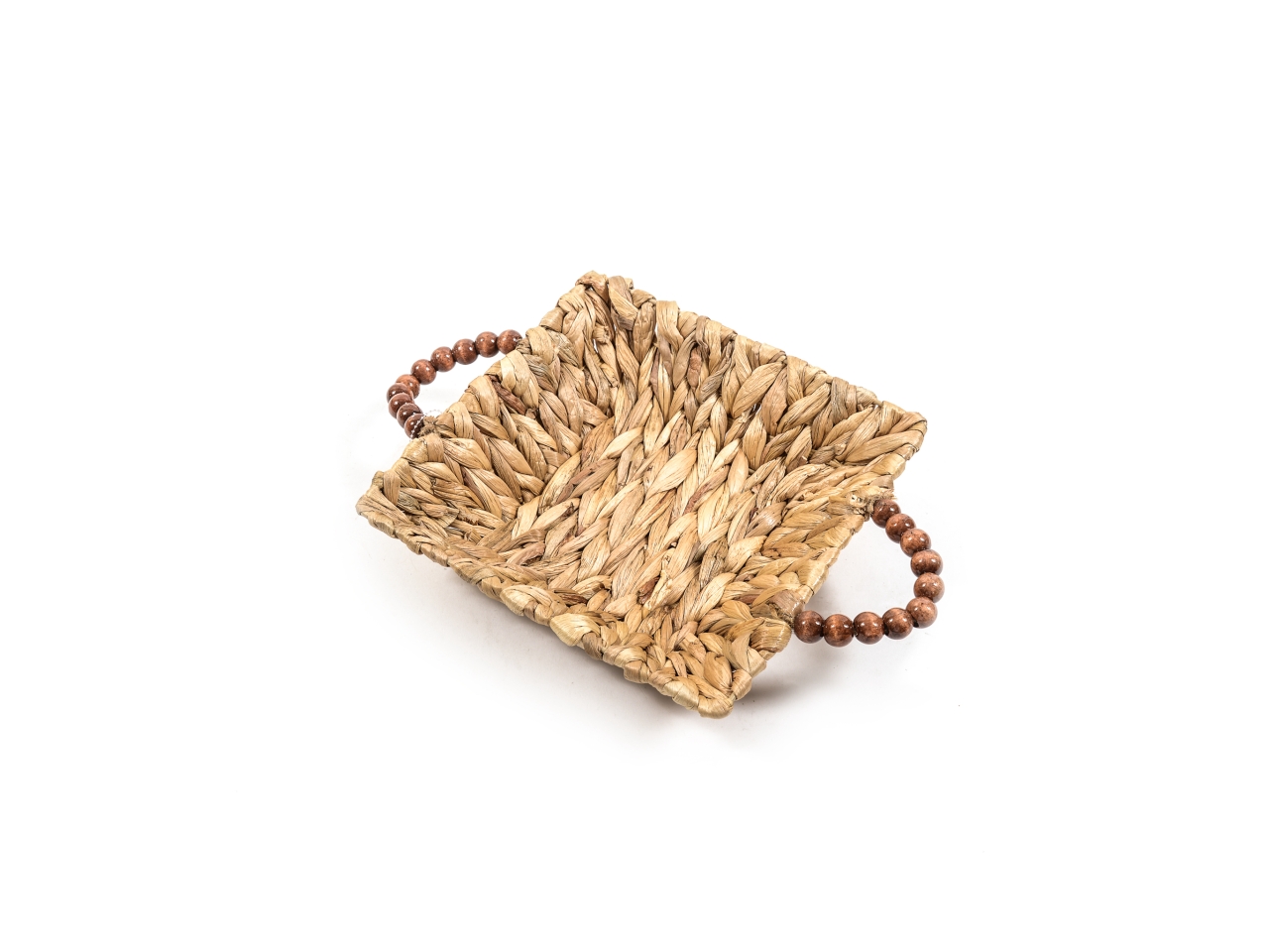 CESTINO INTRECCIATO 26X26X7CM 15507