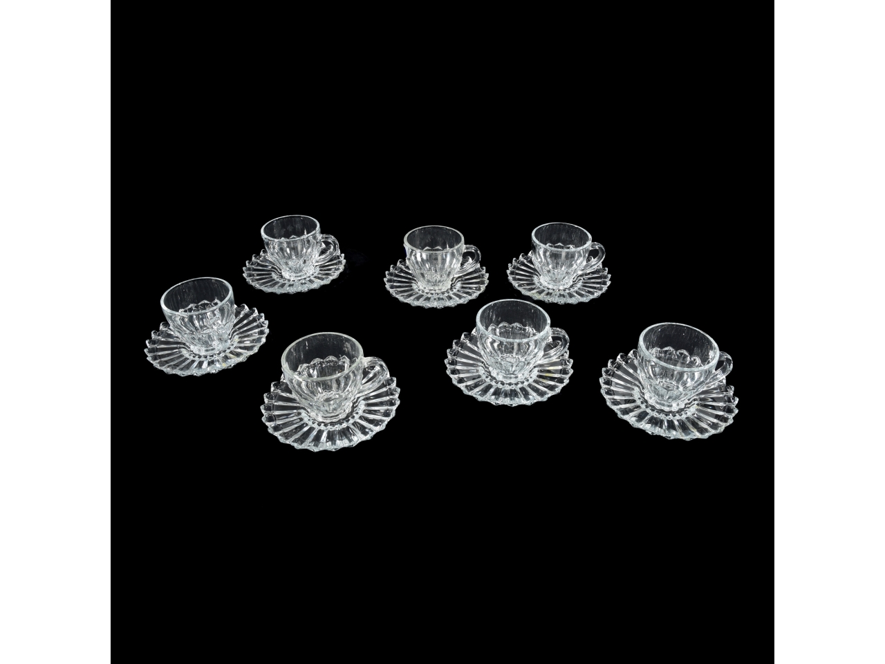 TAZZINE DA CAFFE C/PIATTO 6PZ 52387