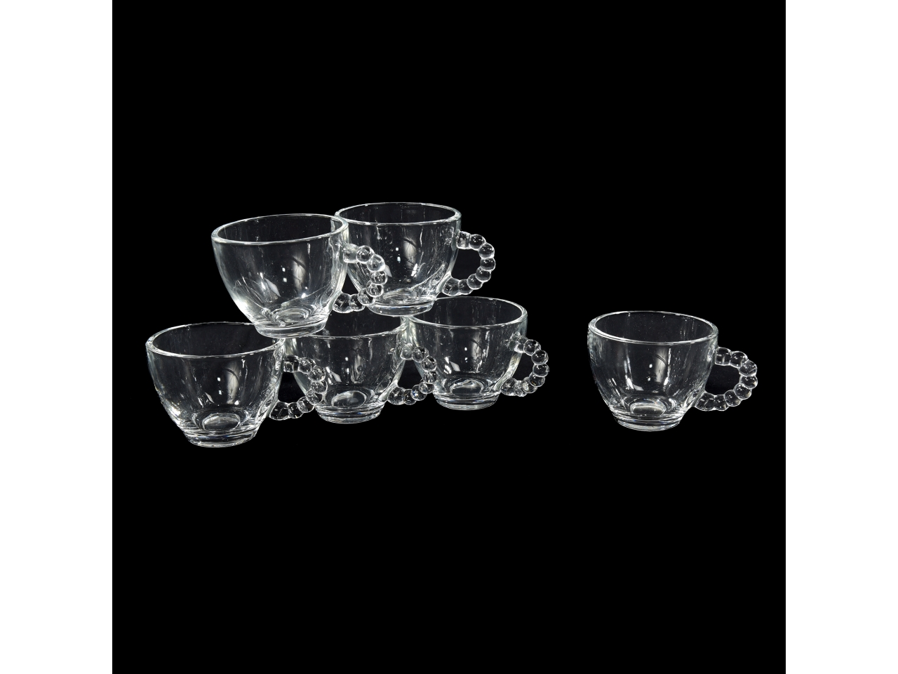 TAZZINE DA CAFFE CROWN 6PZ 52394