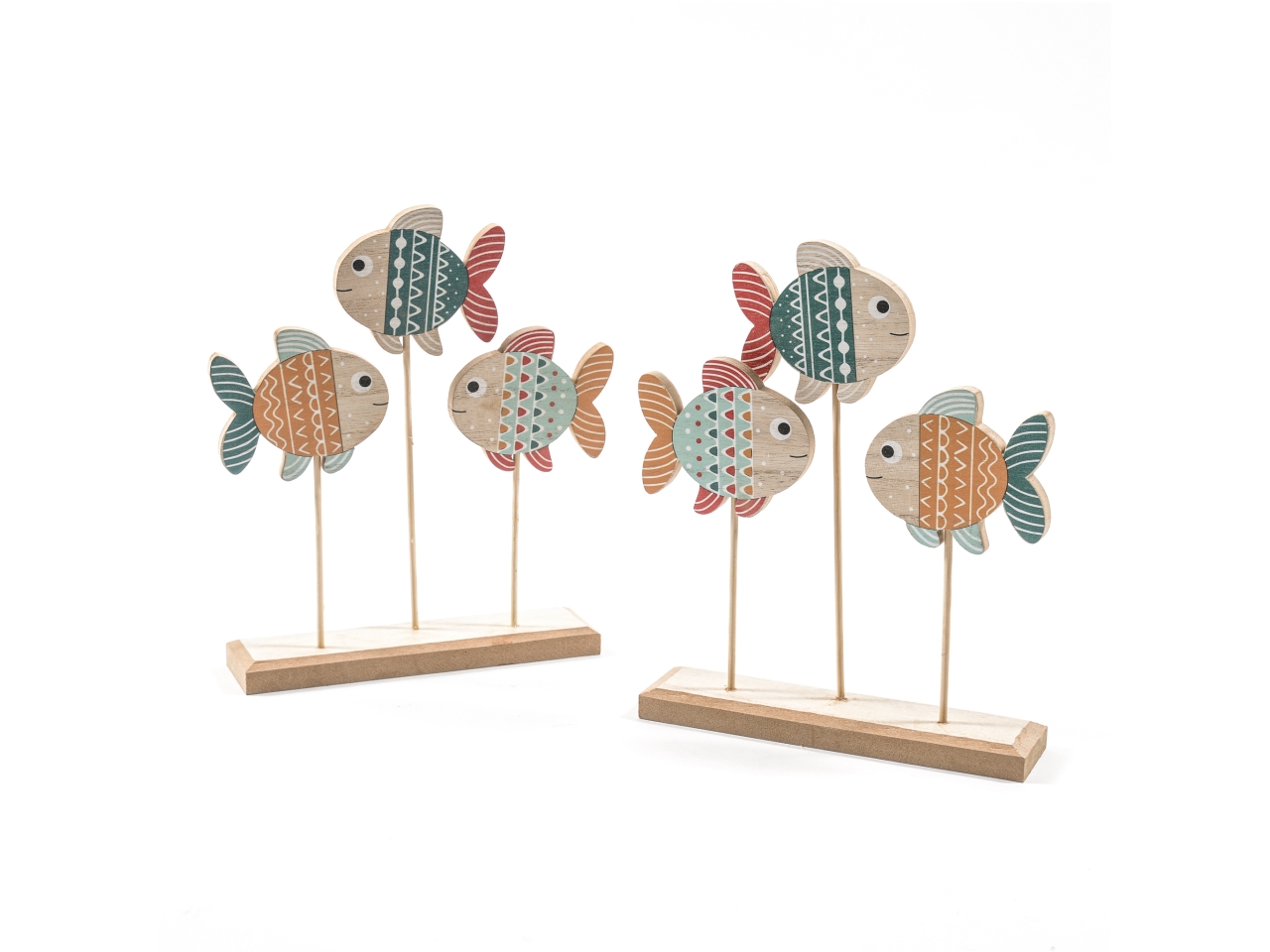 PESCI LEGNO 22X5XH.25CM ASS. 33839 PESCI LEGNO 22X5XH.25CM ASS. 33839