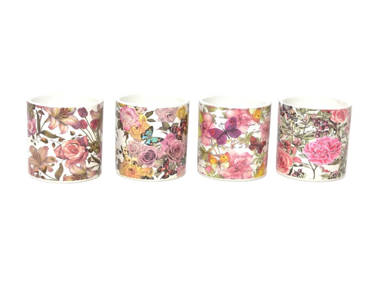 VASO ROSE CERAM.6.5X6.5X6.8 ASS. 23295 VASO ROSE CERAM.6.5X6.5X6.8 ASS. 23295