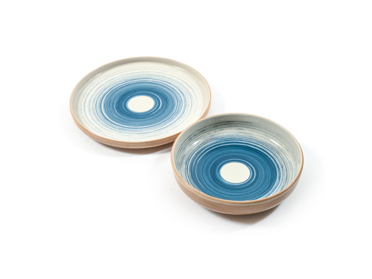 PIATTI CERAMICA 8PZ 27/21CM 30463