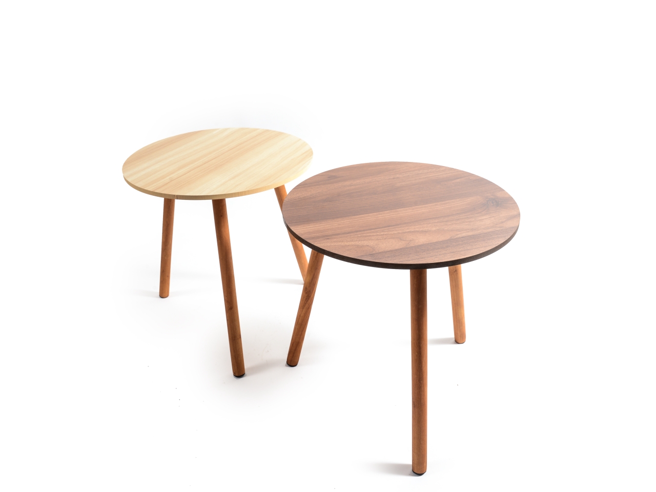 TAVOLINO IN LEGNO E MDF D.38X39CM 31804