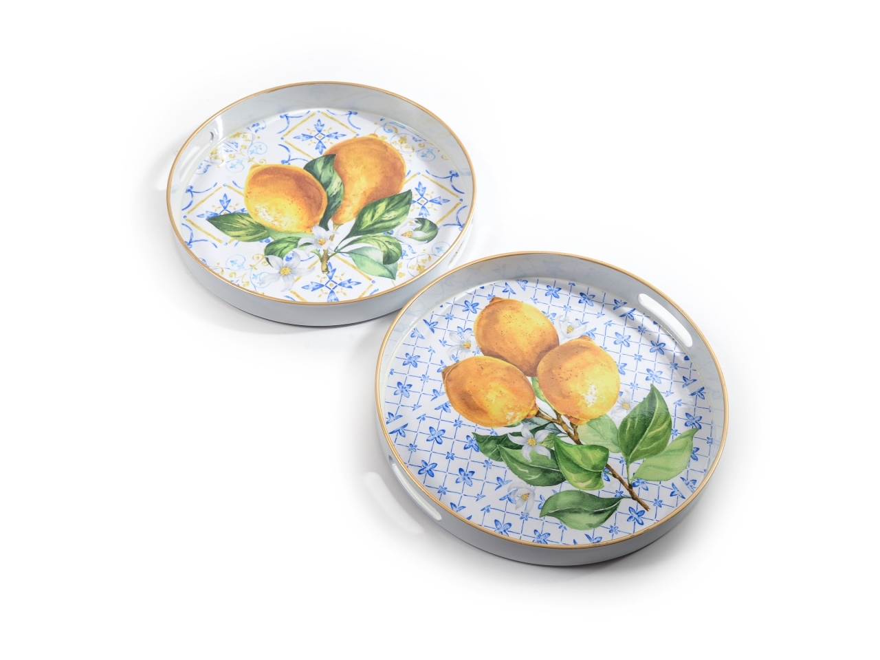 VASSOIO PLASTICA TONDO D.33CM ASS 26541