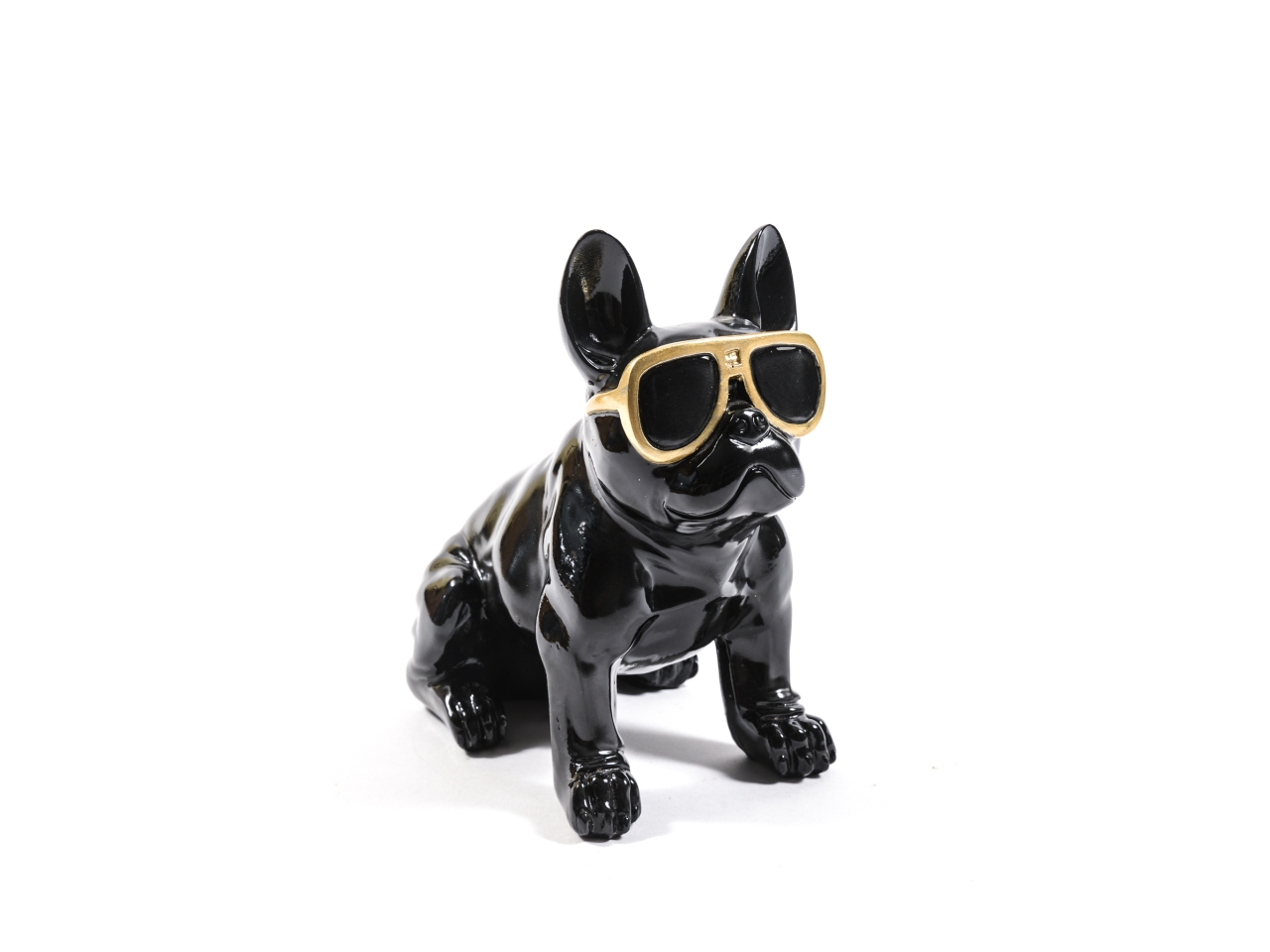 BULLDOG IN RESINA 12,5X21XH.21 CM 14050