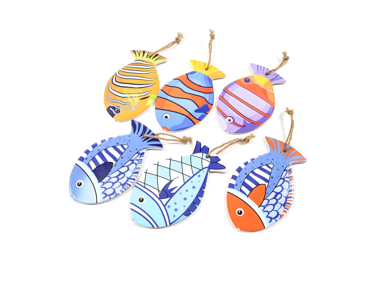 APPENDINO PESCE CERAMICA 25X15CM 45337