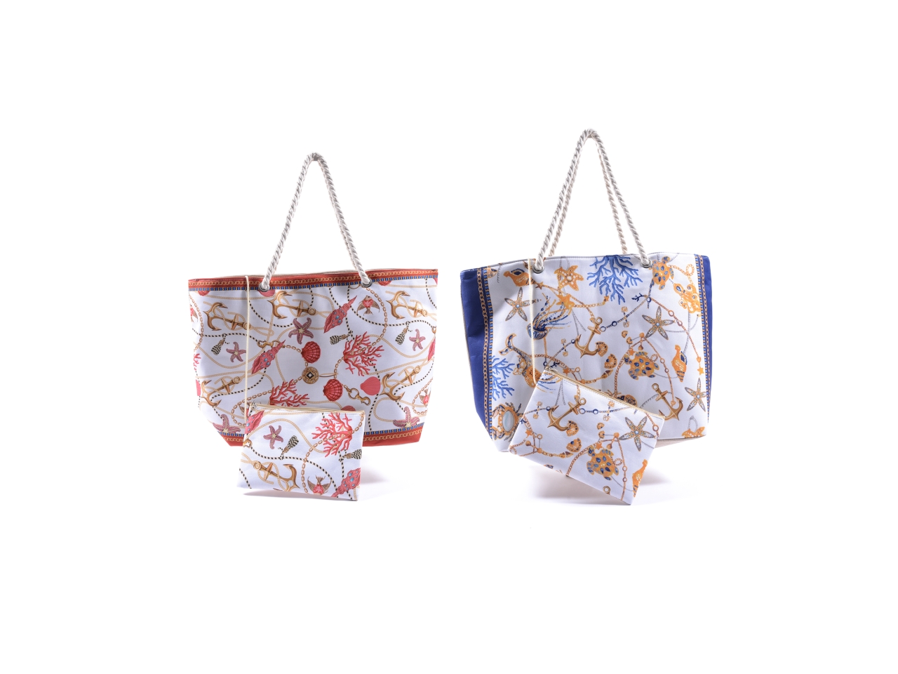 BORSA MARE IN TESSUTO C/POCHETTE 46495 BORSA MARE IN TESSUTO C/POCHETTE 46495