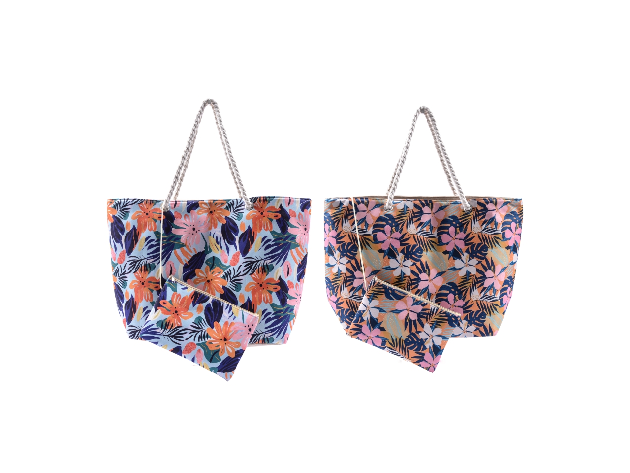 BORSA MARE IN TESSUTO C/POCHETTE 46419 BORSA MARE IN TESSUTO C/POCHETTE 46419