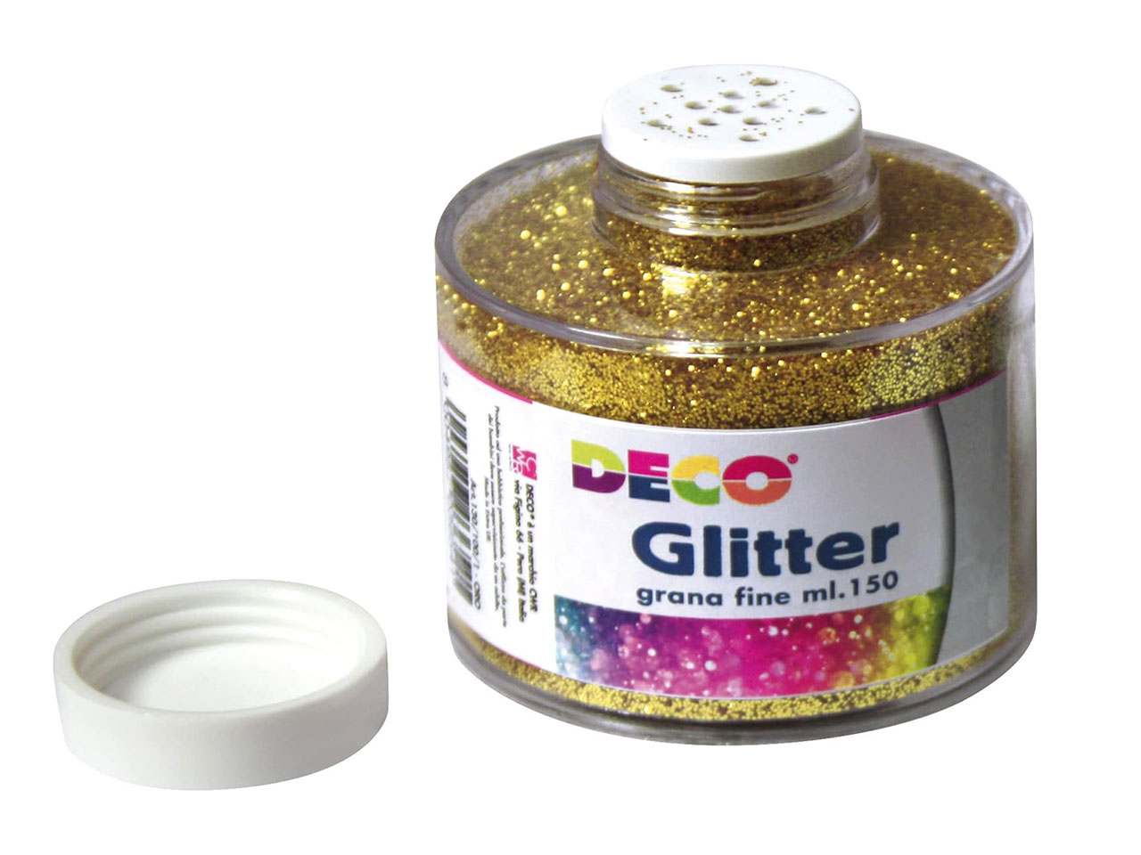 GLITTER BARATTOLO ML.150 ORO 130/100/1