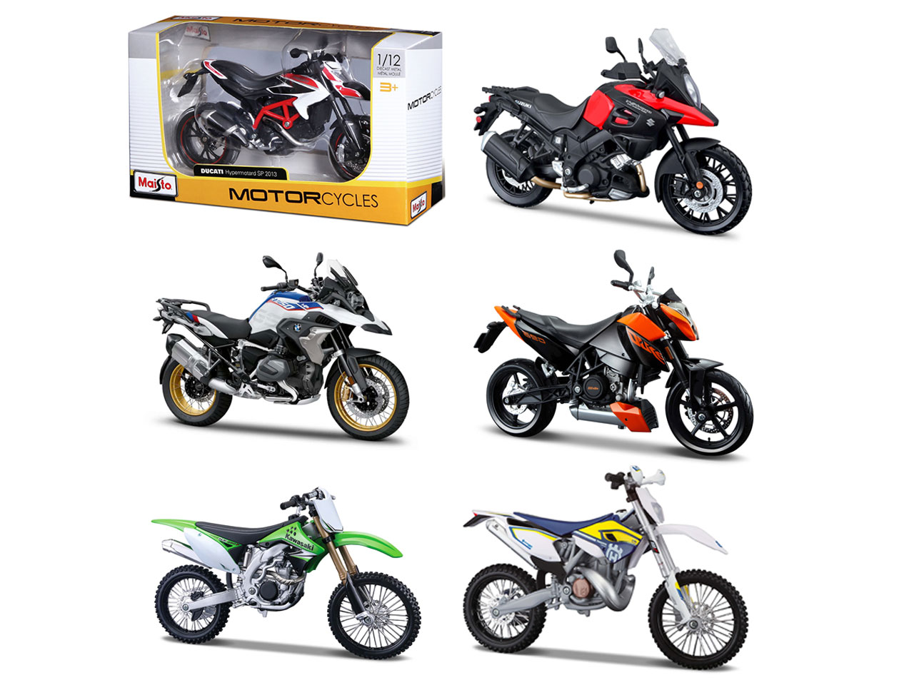 AUTO MOTORCYCLES SCALA 1:12 31101