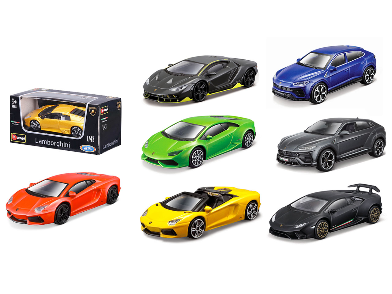 BBURAGO AUTO LAMBORGHINI 1:43 18-011216