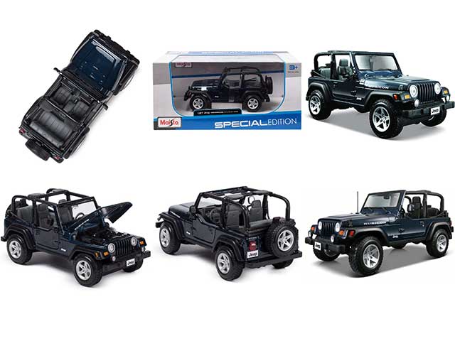 AUTO JEEP WRANGLER RUBICON SCALA 1:27 31245