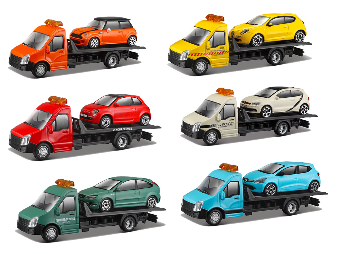 AUTO CARROATTREZZI C/AUTO 1:43 18-31400 AUTO CARROATTREZZI C/AUTO 1:43 18-31400