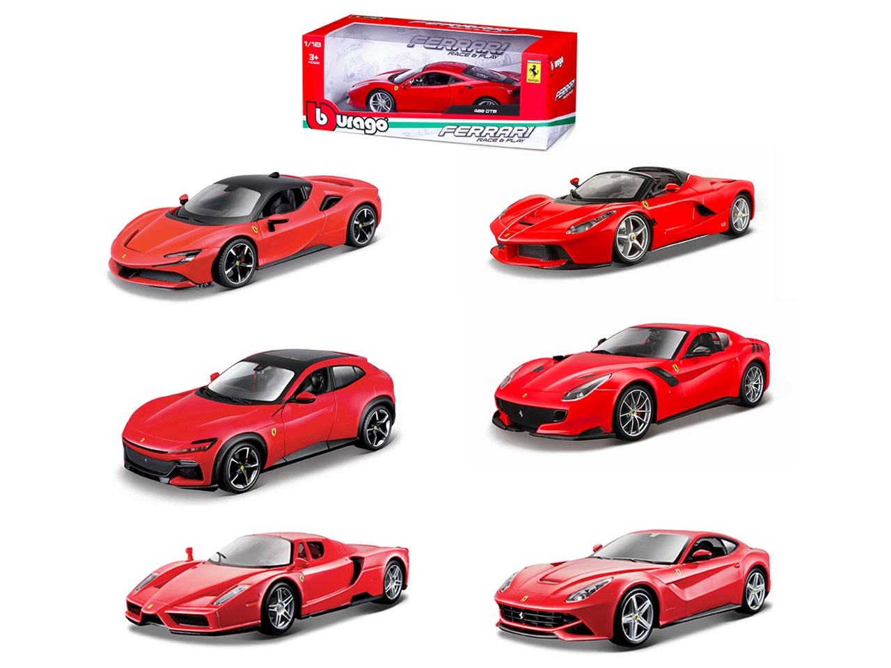 AUTO FERRARI SCALA 1:24 18-26001