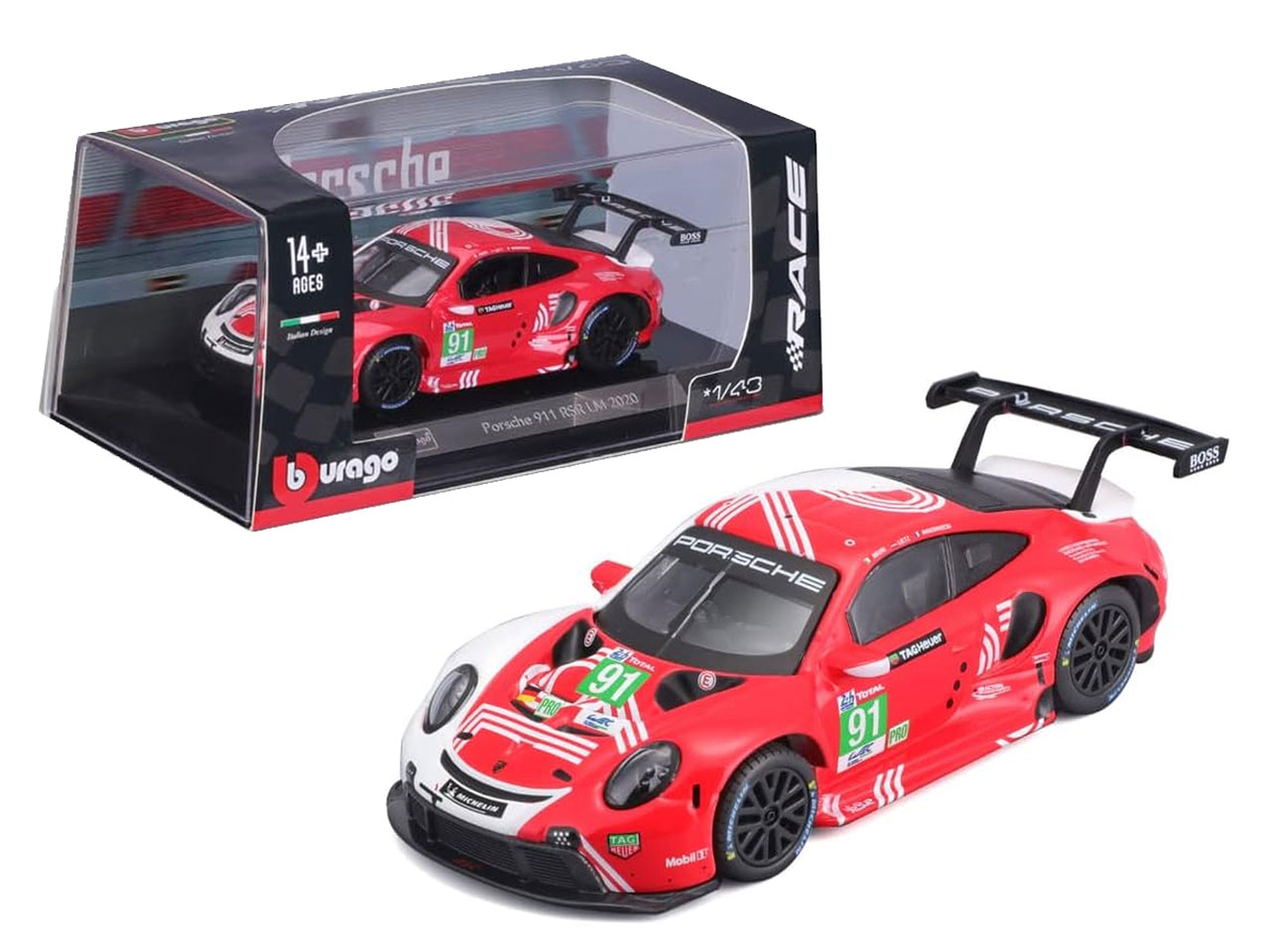 PORSCHE 911 RSR LM 2020 1:24 18-28016