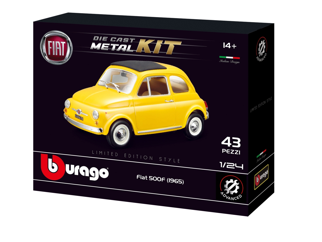 FIAT 500F 1965 – SCALA 1:24 18-25127