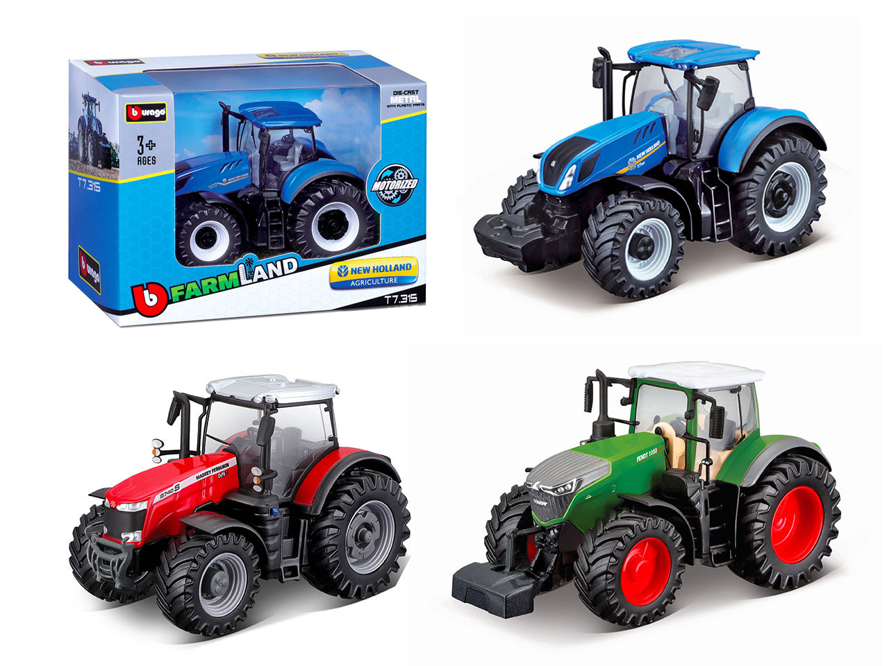 TRATTORI 10CM MOTORIZZATI ASS 18-31610