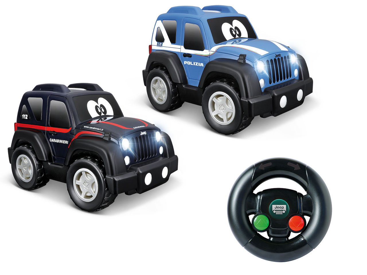 JEEP RC CAR.POLIZ. 16-92014C_16-92014P
