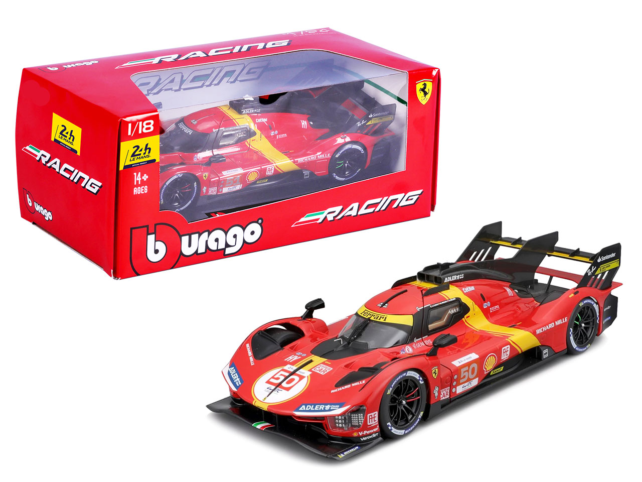 FERRARI 499P LMH LEMANS 1:18 18-16303