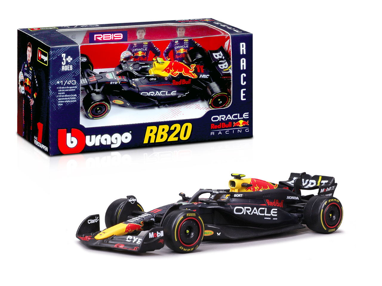 REDBULL RACING 1 :43 18-38197 18-38097P