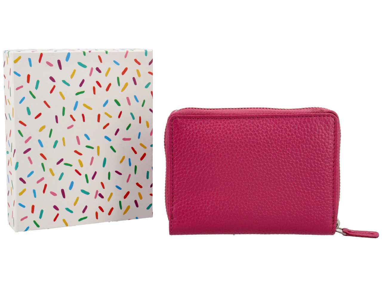 P.FOGLIO DONNA PELLE FUXIA 221ZD14