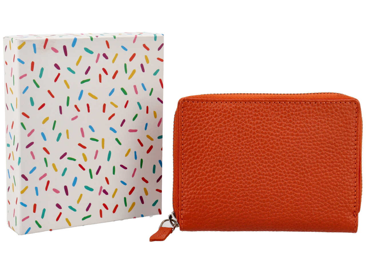 P.FOGLIO DONNA PELLE ARANCIO 221ZD30