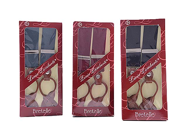 BRETELLE UOMO C/CUOIO