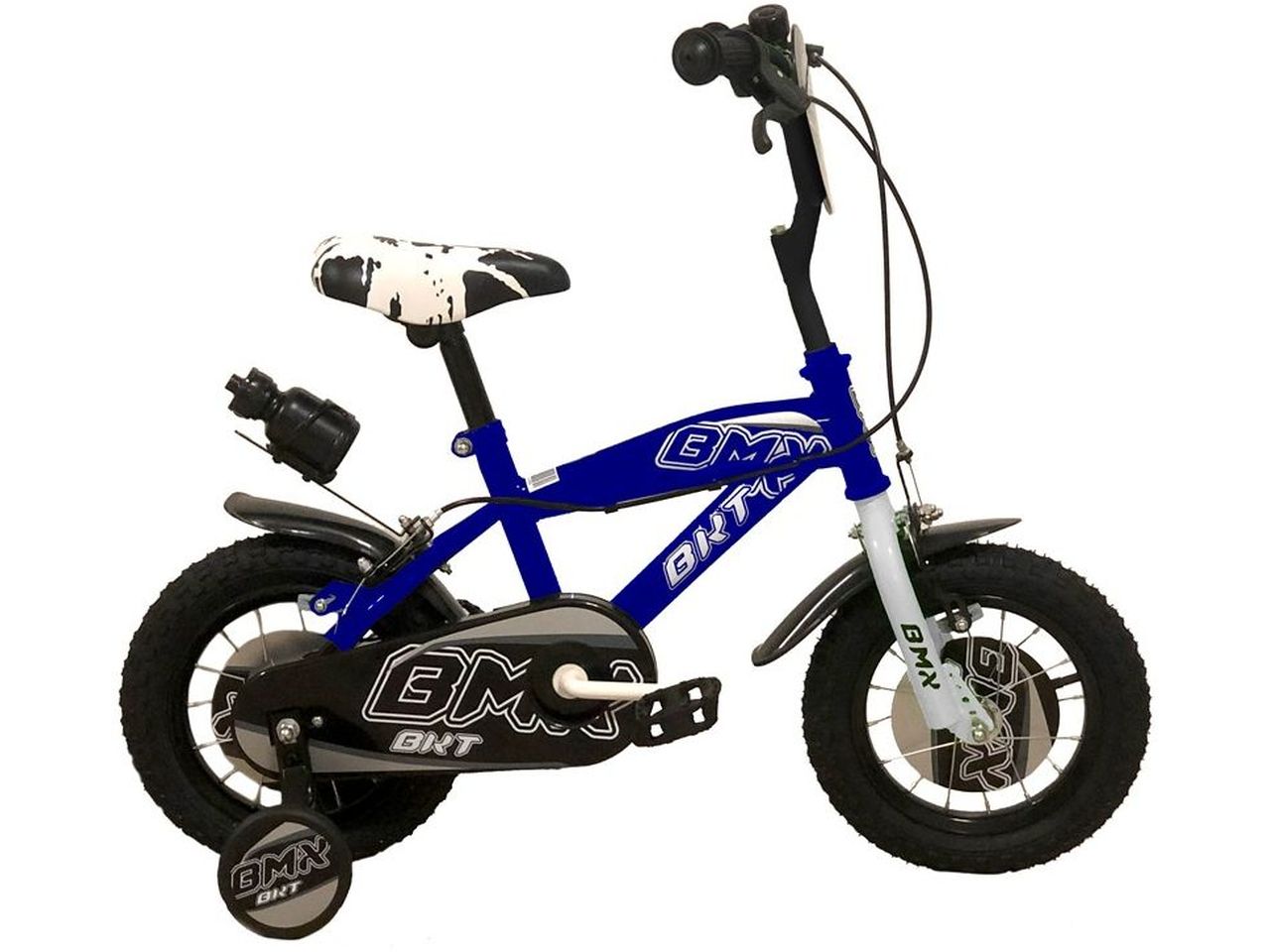 BICI MISURA 12 BMX NEW NERO E BLU 7776