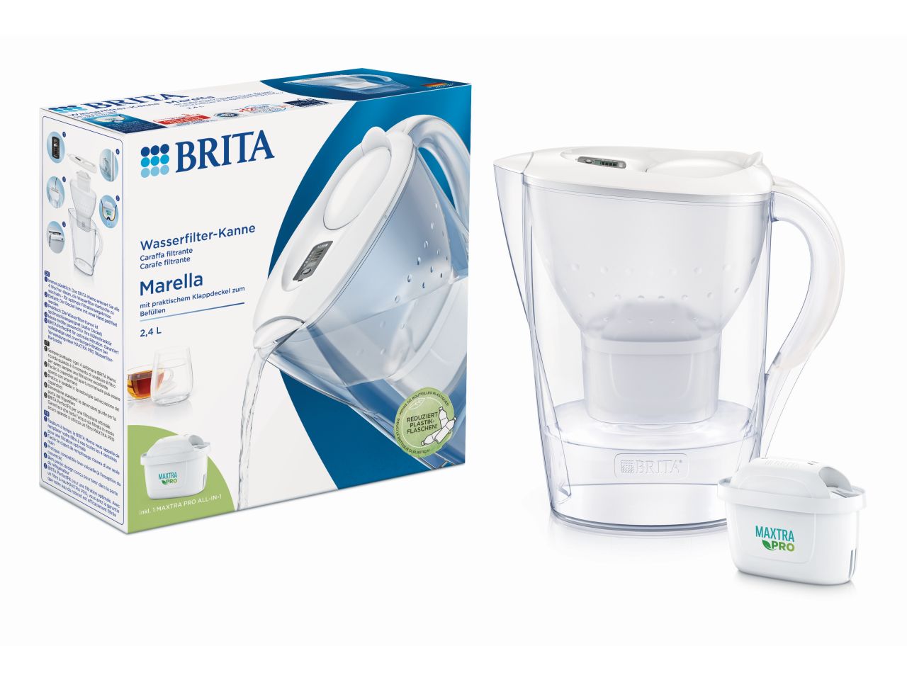 CARAFFA FILTRANTE MARELLA WHITE 1051436