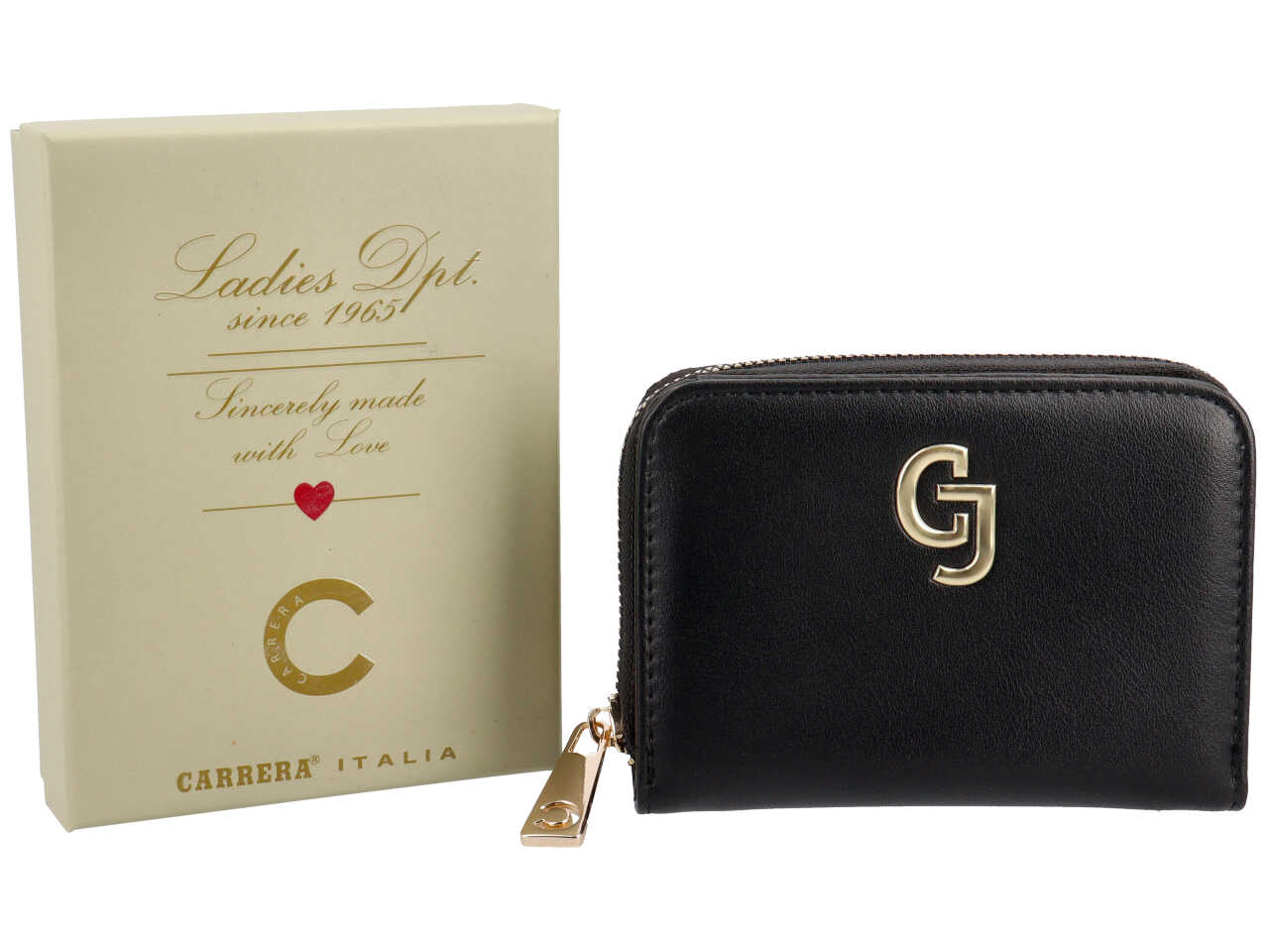 STELLA P.FOGLIO ZIP NERO CAP02WWA1206