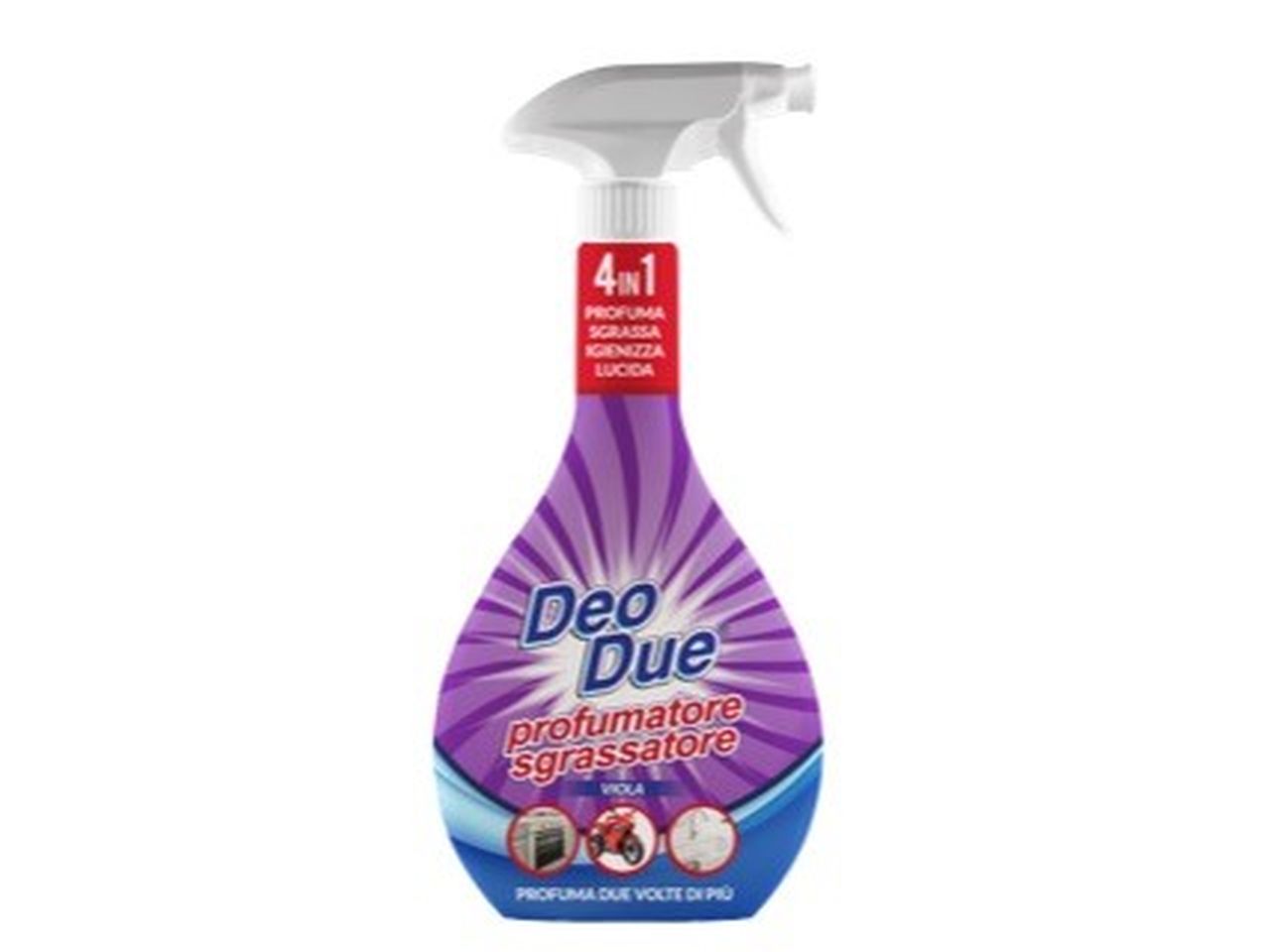 DEO DUE PROFUMATORE SGRASSATORE VIOLA 600ML DD116