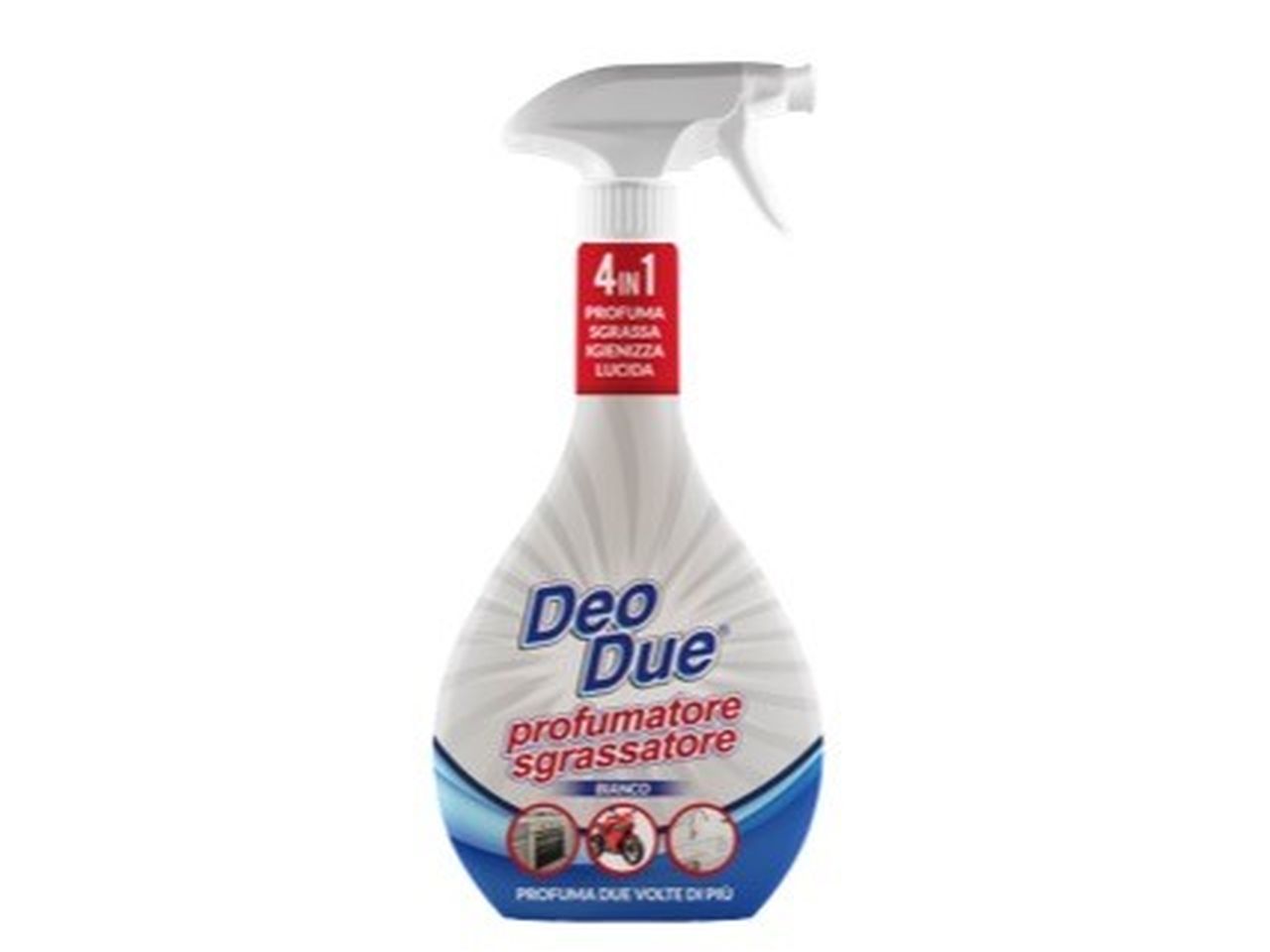 DEO DUE PROFUMATORE SGRASSATORE BIANCO 600ML DD114