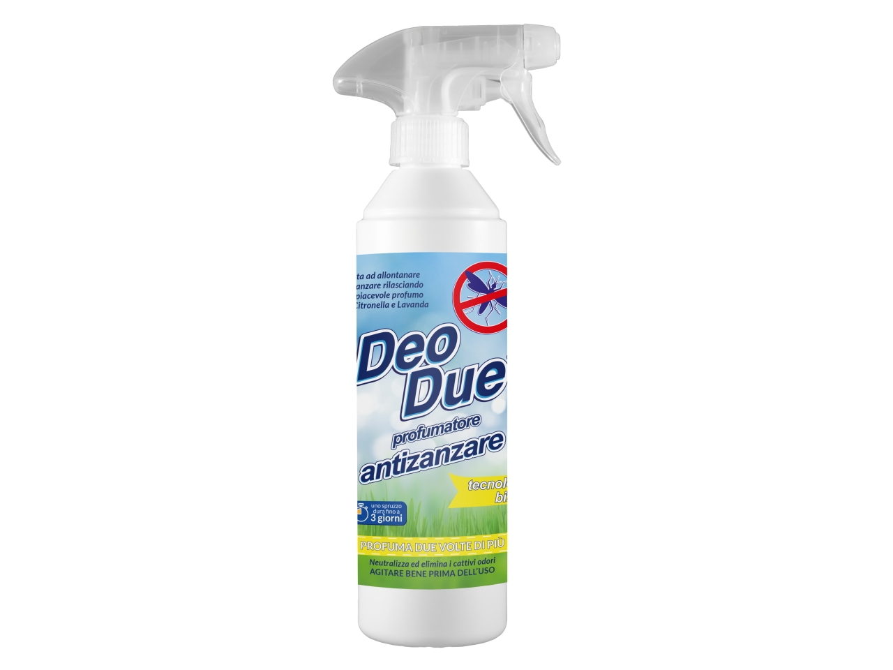 DEO DUE PROFUMATORE AMBIENTE ANTIZANZARE 500ml 681