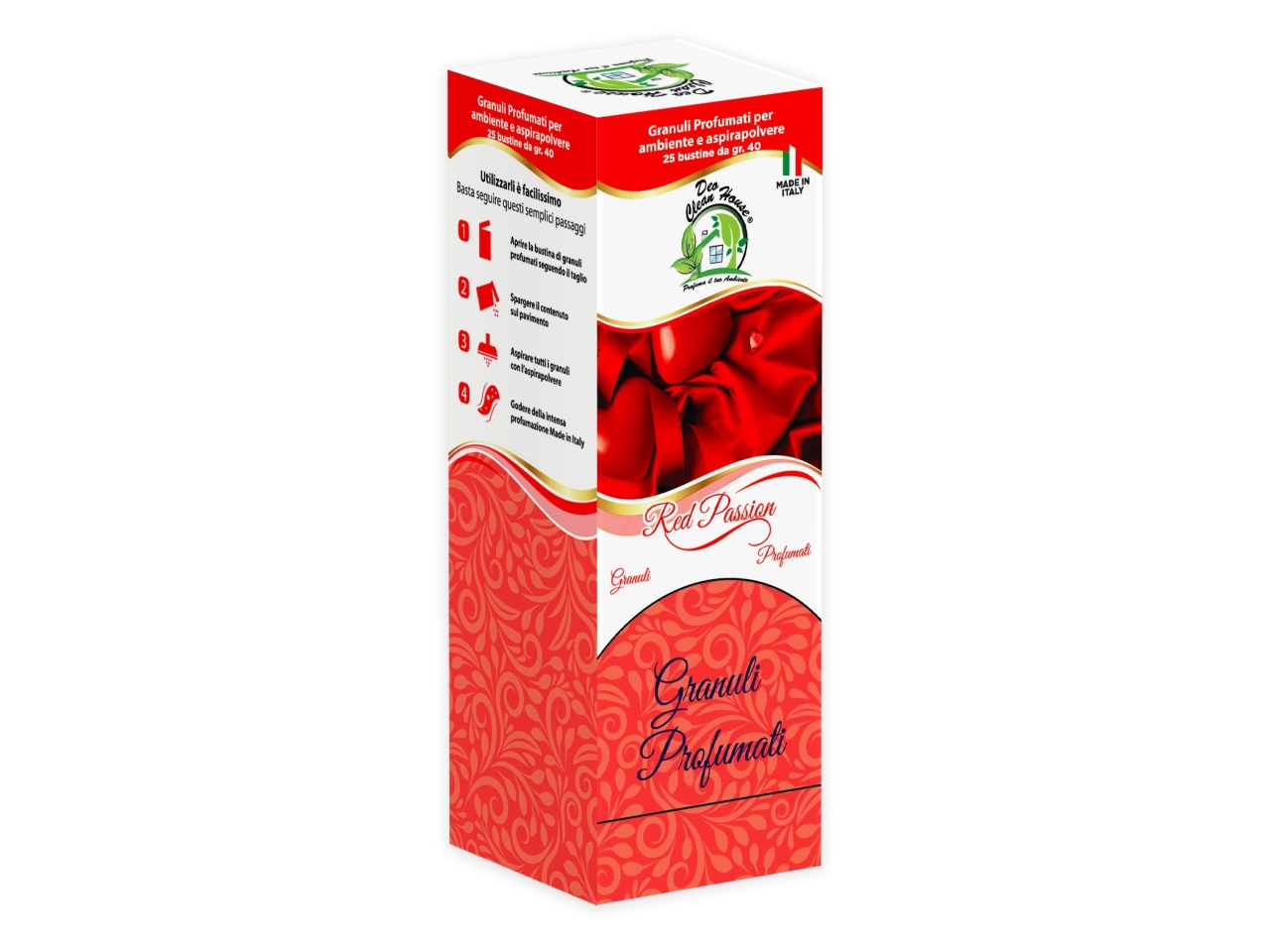 BUSTINA GRANULI PROF.40GR RED PASSION