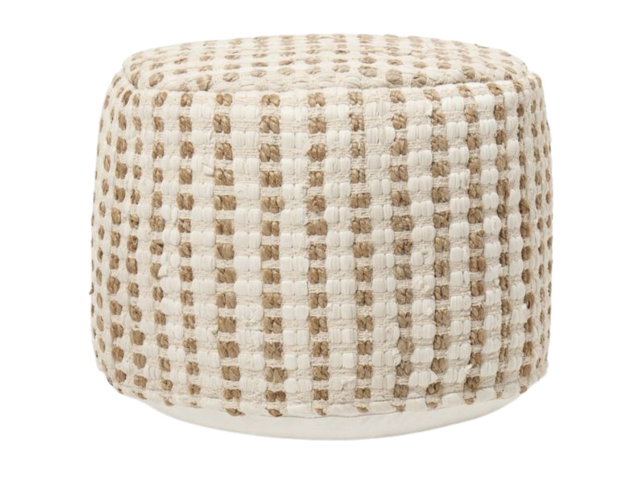 POUF FIESTA D.50X35CM C FIESTA 5035 CRU