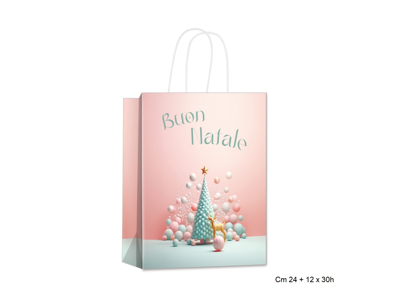 BUSTA NEVICATA ROSA 24+12X30 164.01404