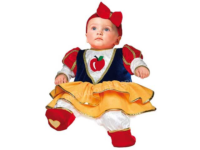 COSTUME PRINCIPESSA DEL BOSCO 6/9 MESI 82090