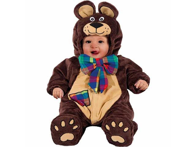 COSTUME HAPPY TEDDY SUPERBABY 0/3 MESI 50130