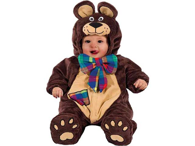 COSTUME HAPPY TEDDY SUPERBABY 3/6 MESI 50130