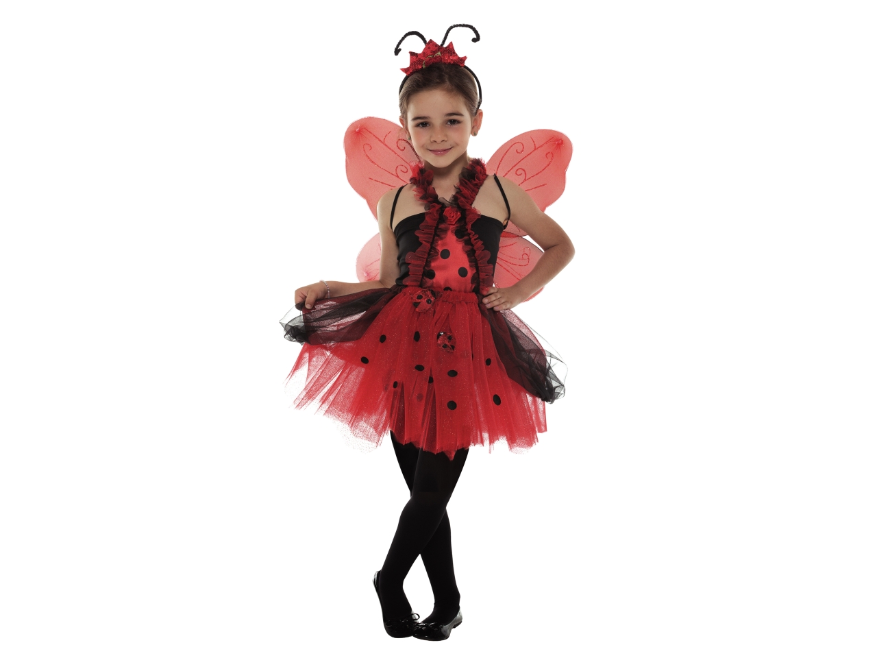 COSTUME COCCINELLA BAMBINA TG.UNICA BIMBI 73030