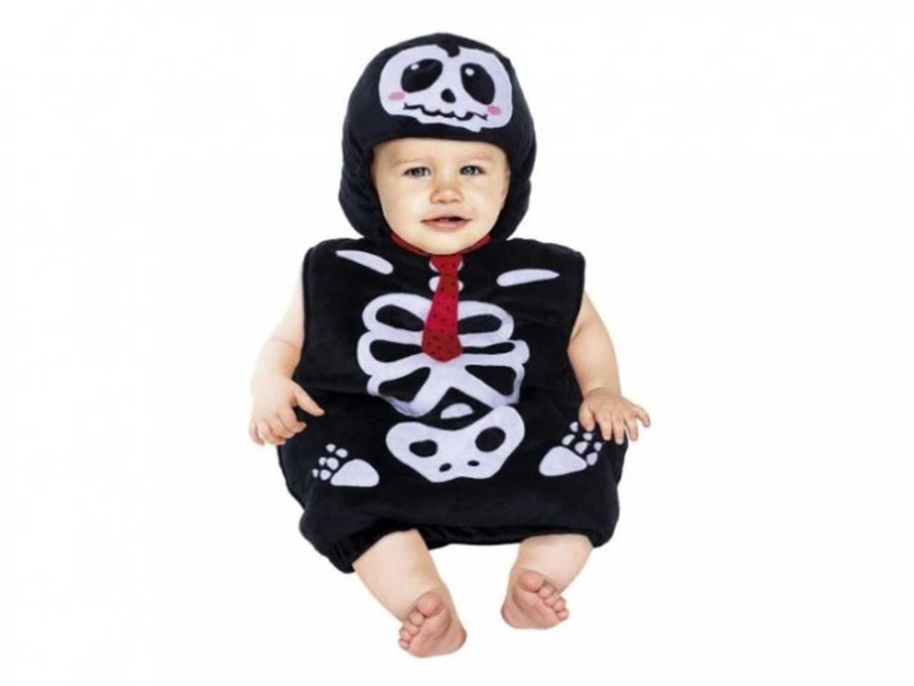 COSTUME SCHELETRINO TG 6/12 MESI 30005