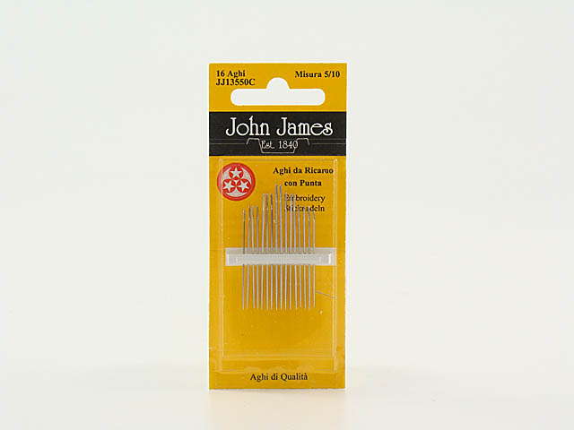 AGHI RICAMO MIS.5/10 PZ.16  JJ13 55 0