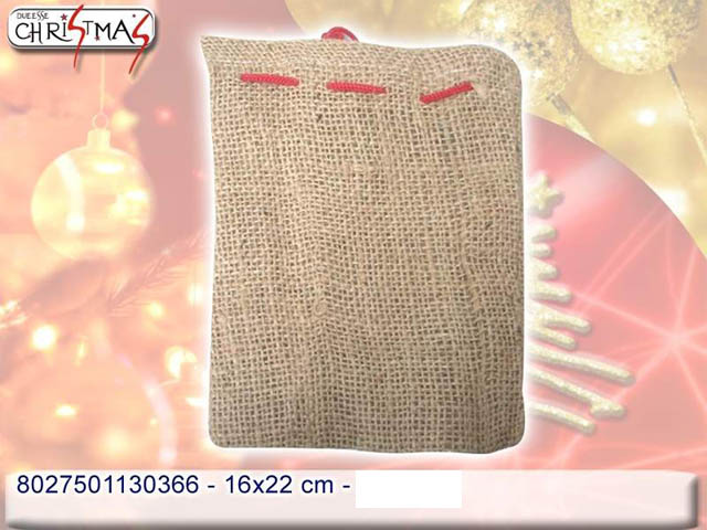 SACCHETTO JUTA 16X22CM XNA08005061