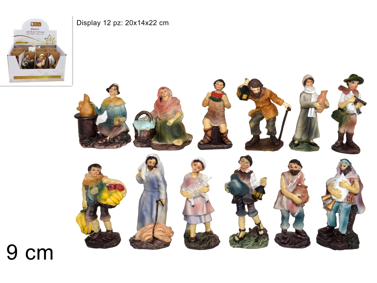 PASTORE 9CM ASS. MOD. B XNA11003771 PASTORE 9CM ASS. MOD. B XNA11003771