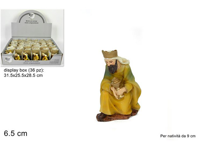 GASPARRE 6,5CM PER PRESEPE DA MA000425