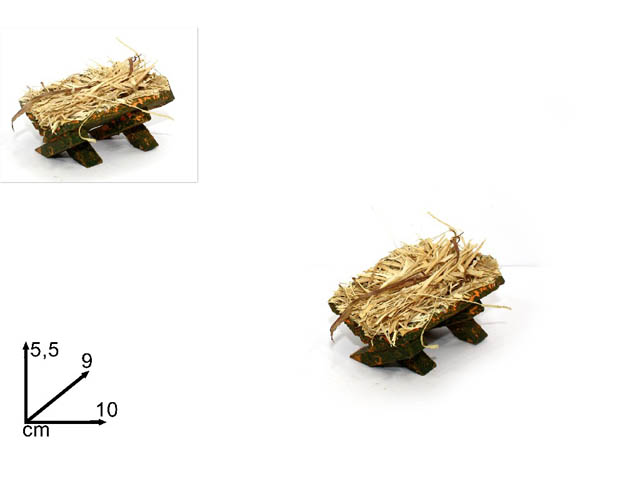 CULLA 10CM C/PAGLIA CHIARA XNA13000711